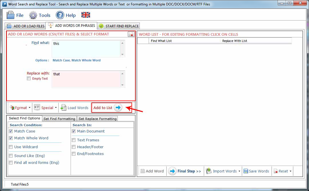 Find And Replace Multiple Words In Multiple Files Of Ms Word